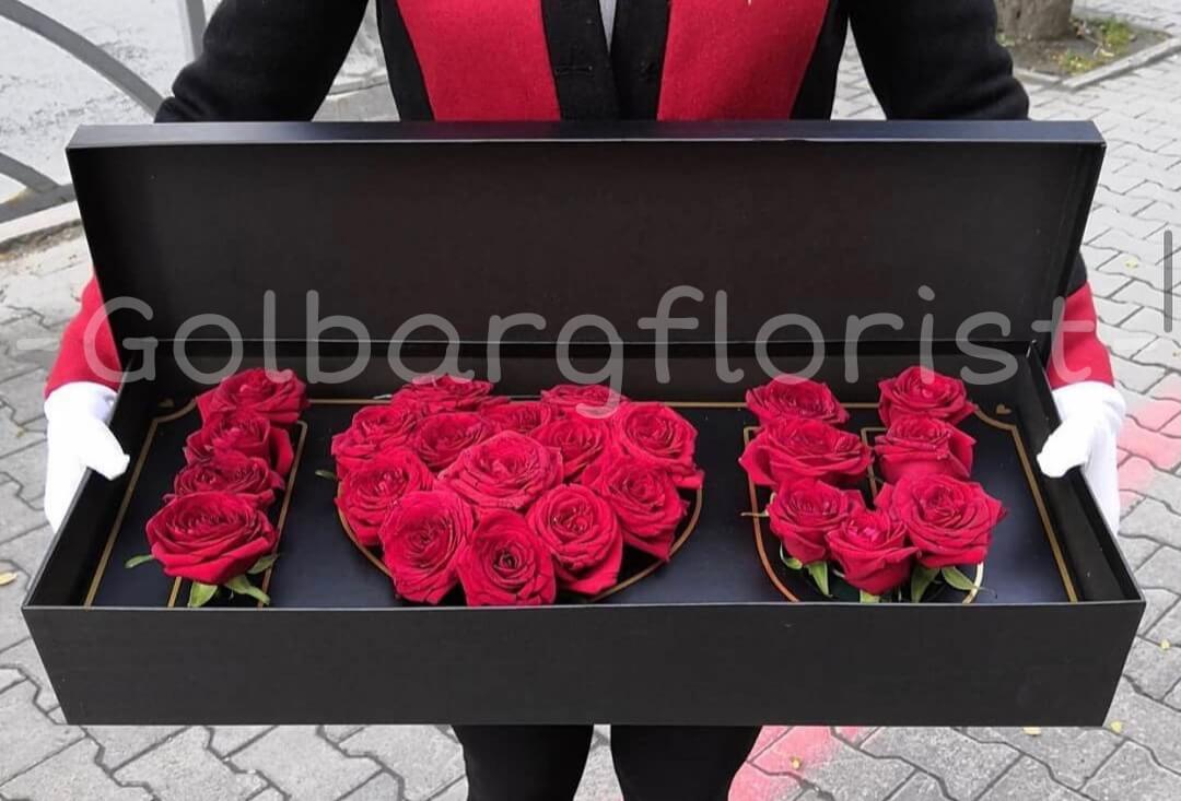 باكس لاكچری تمام پلكسی I LOVE YOU