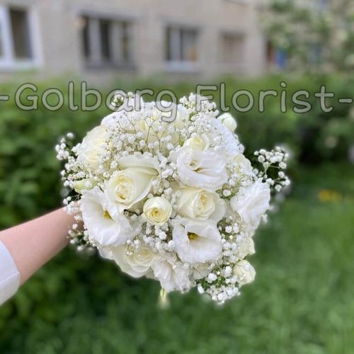 دسته گل عروس گلبرگ فلوریست 7