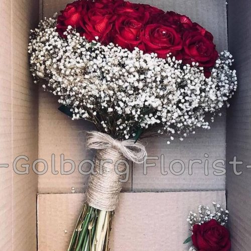 دسته گل عروس گلبرگ فلوریست 8